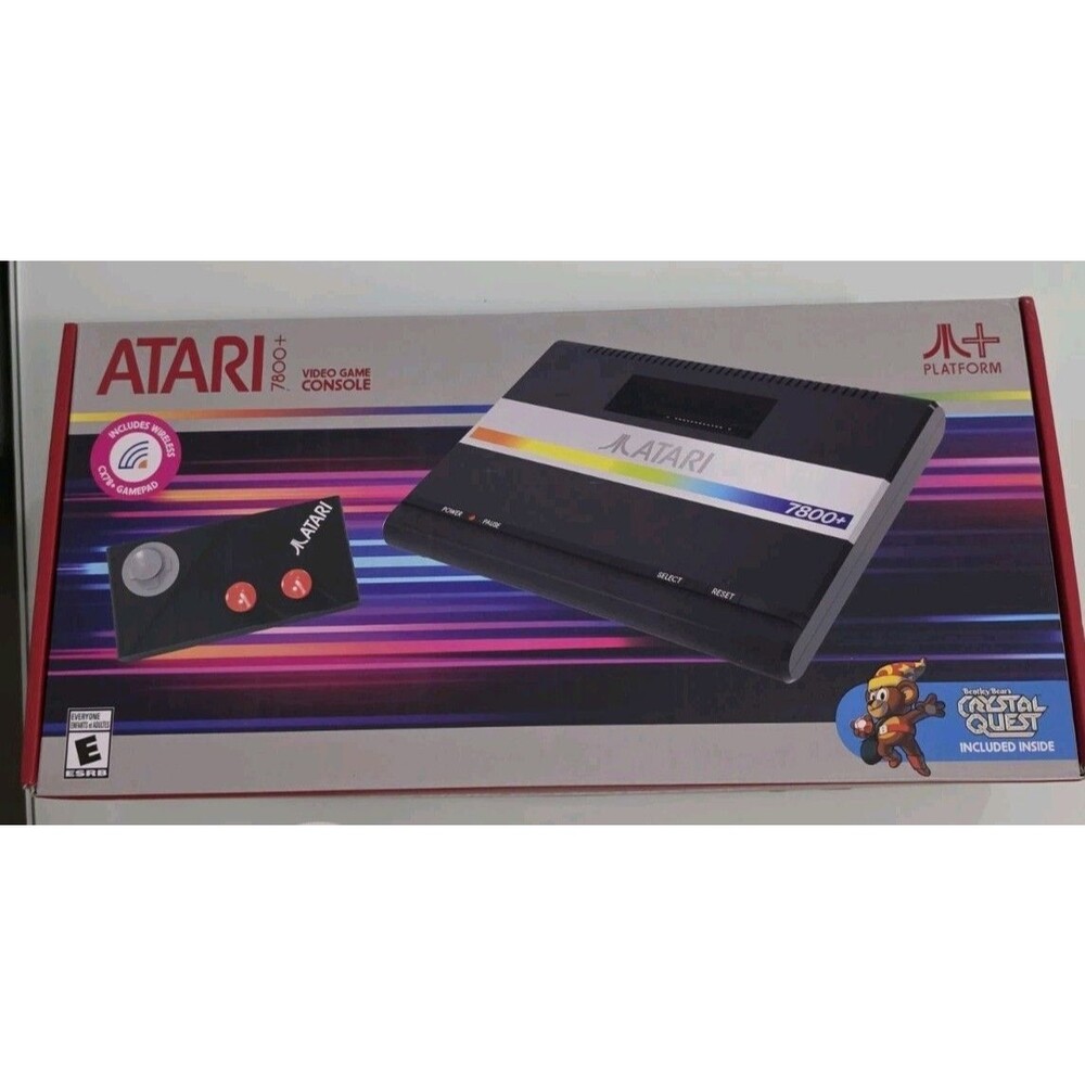 NEW - Atari 7800+ Plus Video Game Console Bundle Game  Controller HDMI